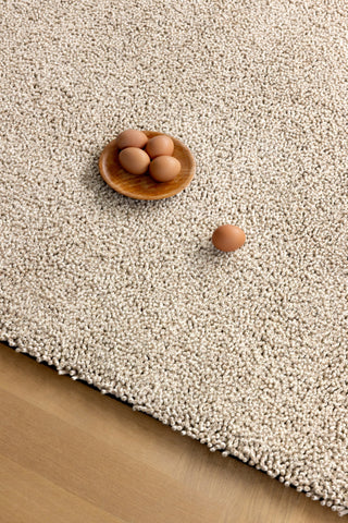 Brink and Campman Origin Low Greige Area Rug Room Image Feature