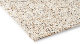 Brink and Campman Pebble Light Natural Area Rug Corner Image