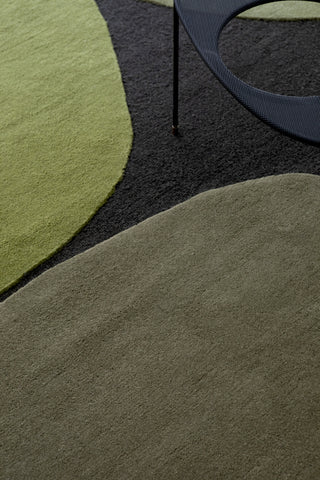 Brink and Campman Decor Plateau Moss Area Rug Room Image Feature