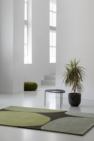Brink and Campman Decor Plateau Moss Area Rug Room Image Feature