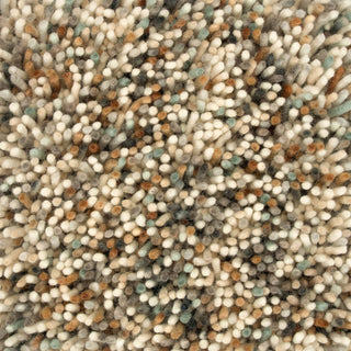 Brink and Campman Pop Art Natural Area Rug Closeup Image