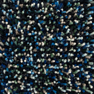 Brink and Campman Pop Art True Blue Area Rug Closeup Image