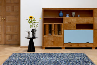 Brink and Campman Pop Art True Blue Area Rug Room Image Feature