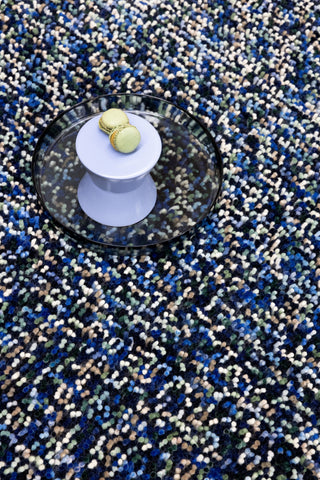 Brink and Campman Pop Art True Blue Area Rug Room Image Feature