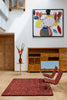 Brink and Campman Pop Art Tomato Area Rug Room Image Feature