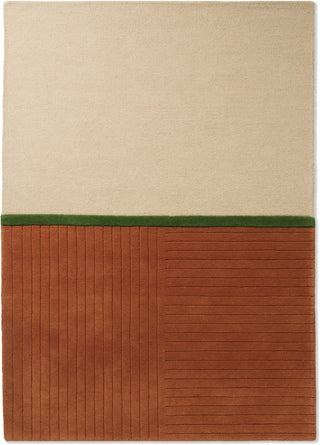 Brink and Campman Decor Rhythm Tangerine Area Rug main image