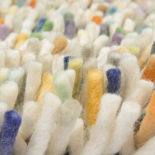 Brink and Campman Rocks Confetti Area Rug Closeup Image