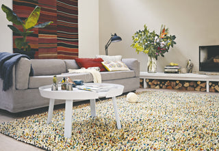 Brink and Campman Rocks Confetti Area Rug Room Image Feature