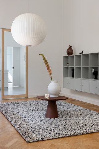 Brink and Campman Rocks Frost Area Rug Room Image Feature