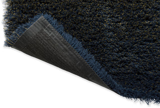 Brink and Campman Shade High Brass/Indigo Area Rug Fold Image