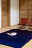 Brink and Campman Shade High Electric Blue/Aubergine Area Rug Room Image Feature