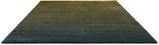 Brink and Campman Shade Low Brass/Indigo Area Rug Angle Image