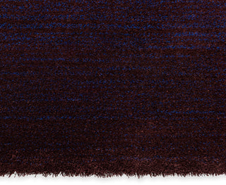 Brink and Campman Shade Low Electric Blue/Aubergine Area Rug Closeup Image