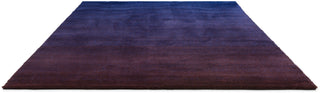 Brink and Campman Shade Low Electric Blue/Aubergine Area Rug Angle Image