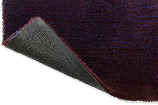 Brink and Campman Shade Low Electric Blue/Aubergine Area Rug Fold Image