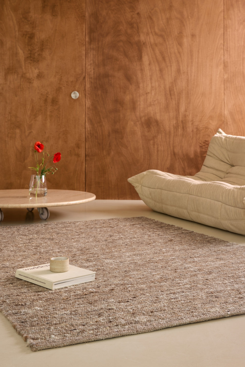 Brink and Campman Sober Soft Brown Multi Area Rug