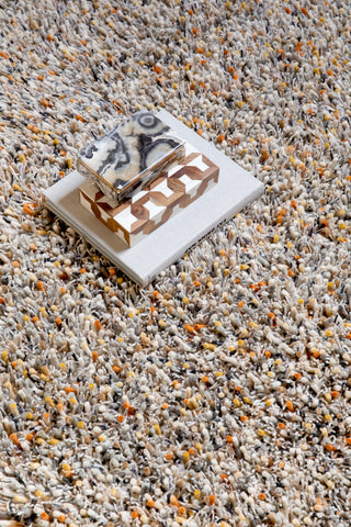 Brink and Campman Spring Calendula Area Rug Room Image Feature