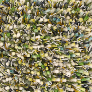 Brink and Campman Spring Evergreen Area Rug Closeup Image