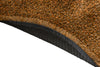 Brink and Campman Sprout Burnt Tangerine Area Rug Round Fold Image