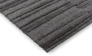 Brink and Campman Twinset Terrain Graphite Area Rug Corner Image