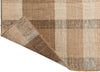 Brink and Campman Zona Block Stripe Cashew Area Rug Runner Fold Image