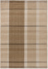 Brink and Campman Zona Block Stripe Cashew Area Rug main image