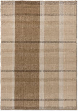 Brink and Campman Zona Block Stripe Cashew Area Rug main image