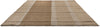 Brink and Campman Zona Block Stripe Cashew Area Rug Angle Image