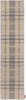 Brink and Campman Zona Check Denim Area Rug Runner Main Image