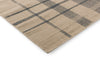 Brink and Campman Zona Check Denim Area Rug Corner Image