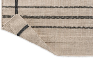Brink and Campman Zona Line Charcoal Area Rug Fold Image