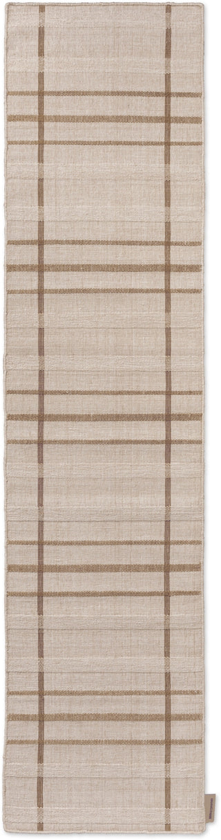 Brink and Campman Zona Line Sesame Area Rug Runner Main Image