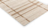 Brink and Campman Zona Line Sesame Area Rug Runner Corner Image