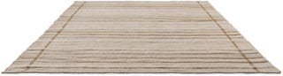 Brink and Campman Zona Line Sesame Area Rug Angle Image