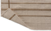 Brink and Campman Zona Line Sesame Area Rug Fold Image