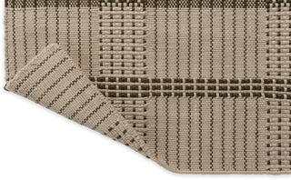 Brink and Campman Zona Stitch Olive Area Rug Fold Image