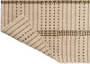 Brink and Campman Zona Stitch Olive Area Rug Runner Fold Image