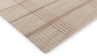 Brink and Campman Zona Stitch Terra Area Rug Corner Image