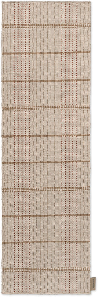 Brink and Campman Zona Stitch Terra Area Rug Runner Main Image