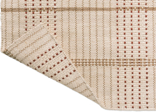 Brink and Campman Zona Stitch Terra Area Rug Runner Fold Image