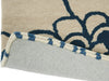 Brink and Campman Japanese Floral Midnight Area Rug by Florence Broadhurst Fold Image