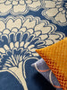 Brink and Campman Japanese Floral Midnight Area Rug by Florence Broadhurst Room Image Feature