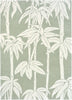 Brink and Campman Japanese Bamboo Jade Area Rug by Florence Broadhurst main image