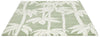 Brink and Campman Japanese Bamboo Jade Area Rug by Florence Broadhurst Angle Image