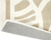 Brink and Campman Japanese Fans Ivory Area Rug by Florence Broadhurst Fold Image