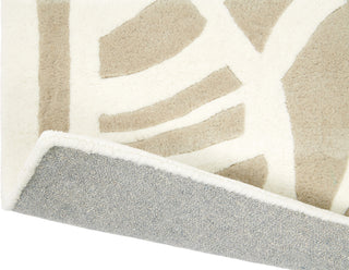 Brink and Campman Japanese Fans Ivory Area Rug by Florence Broadhurst Fold Image