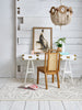 Brink and Campman Japanese Fans Ivory Area Rug by Florence Broadhurst Room Image Feature