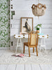 Brink and Campman Japanese Fans Ivory Area Rug by Florence Broadhurst Room Image Feature