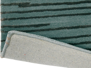 Brink and Campman Slub Charcoal Area Rug by Florence Broadhurst Fold Image