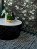 Brink and Campman Slub Charcoal Area Rug by Florence Broadhurst Room Image Feature